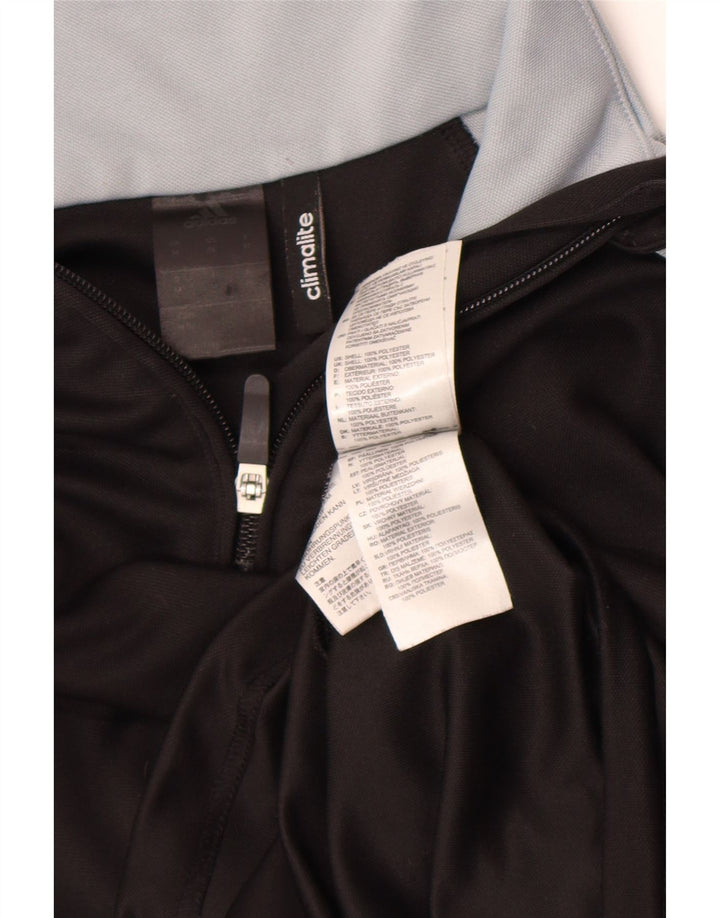Ανδρική φόρμα φόρμας Adidas Climalite, Top Medium Black Colourblock