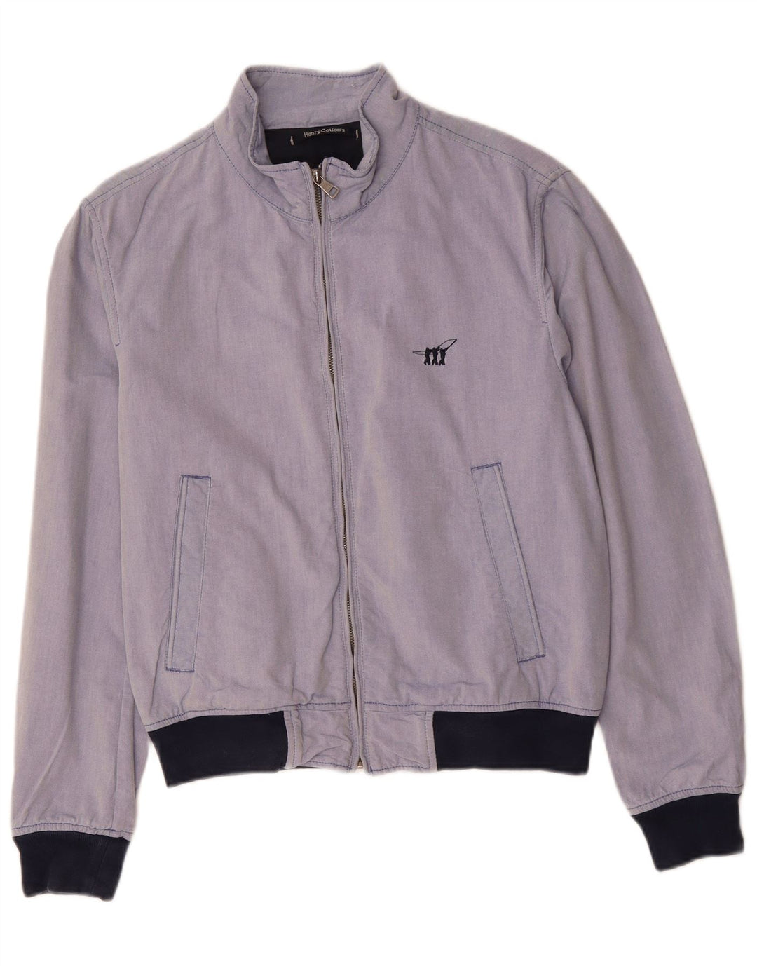 Ανδρικό μπουφάν Henry Cottons Bomber IT 50 Large Purple Cotton