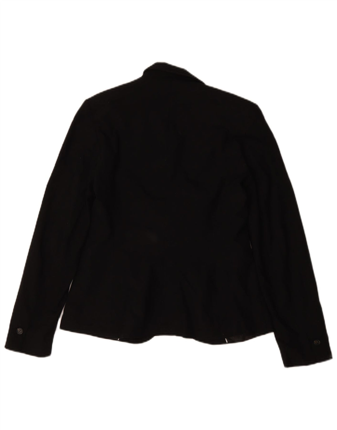 Zara Γυναικείο σακάκι 1 κουμπιού σακάκι UK 36 Small Black Polyester