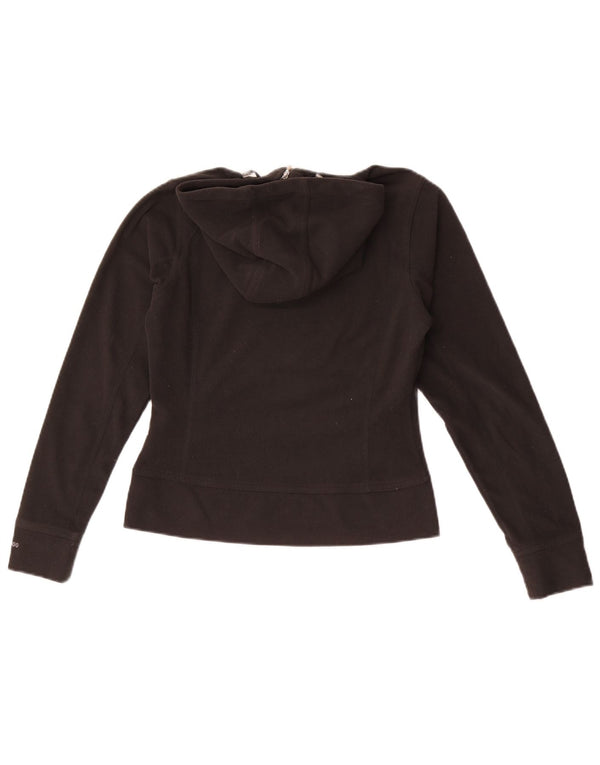 The North Face γυναικεία κουκούλα με φερμουάρ Fleece Jumper UK 6 XS μαύρο πολυεστέρα