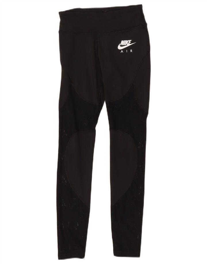 Γυναικεία γραφικά κολάν Nike Dri Fit UK 4 XS Μαύρο Πολυεστέρας