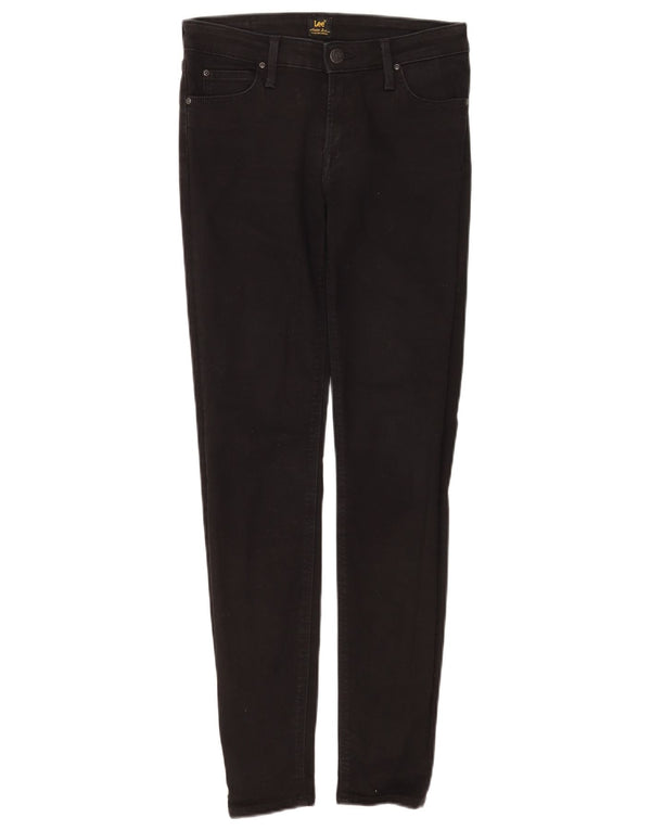 Lee Womens Scarlett Skinny Jeans W28 L33 Μαύρο βαμβακερό