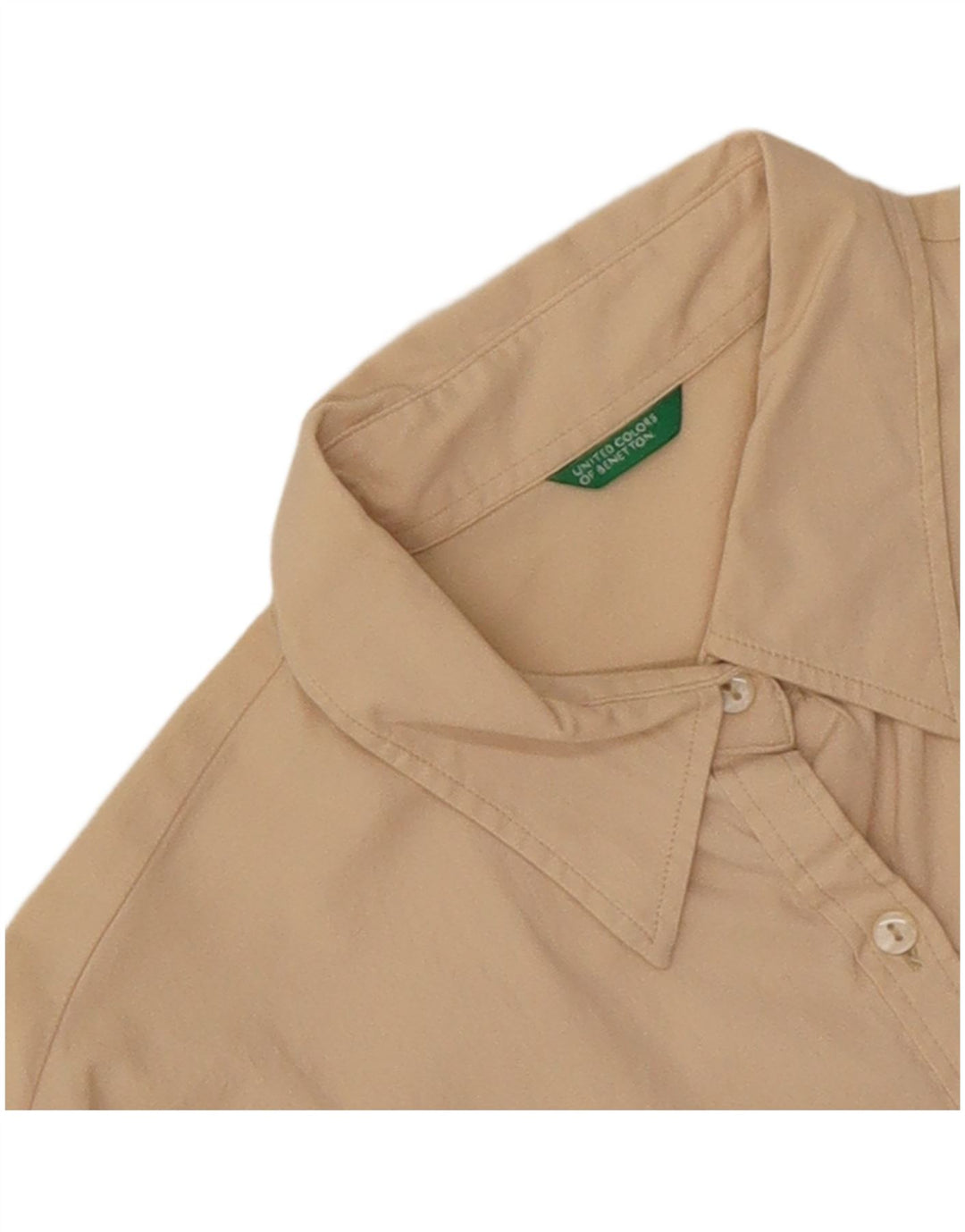 Γυναικείο πουκάμισο Benetton UK 16 Large Beige