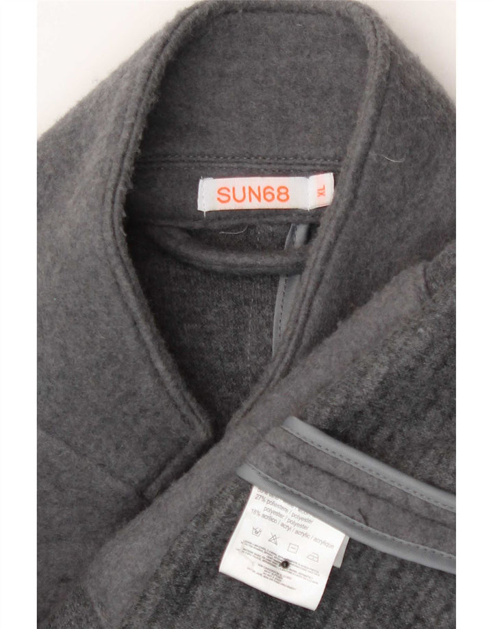 Sun68 Ανδρικό σακάκι με 5 κουμπιά UK 42 XL Γκρι μαλλί