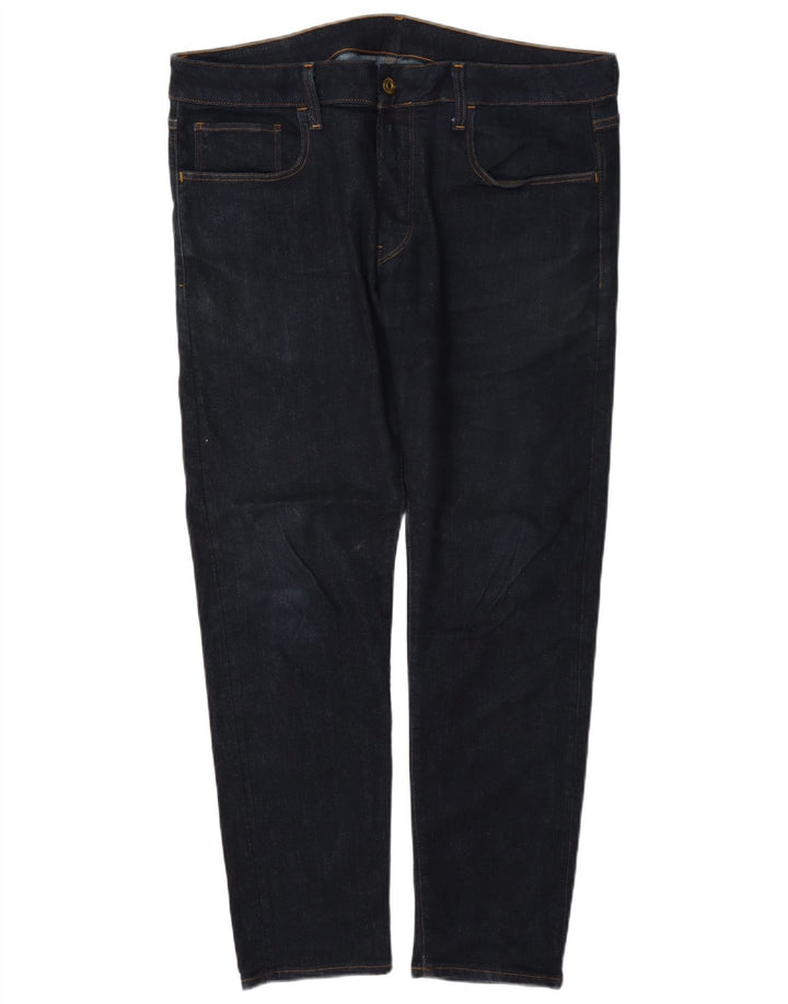 Ανδρικό Slim Jeans G-Star W35 L30 Navy Blue Cotton