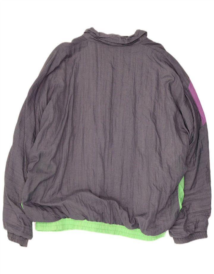 Ανδρική φόρμα CLIPPER Top Jacket UK 46 2XL Γκρι χρώματος βαμβακερό