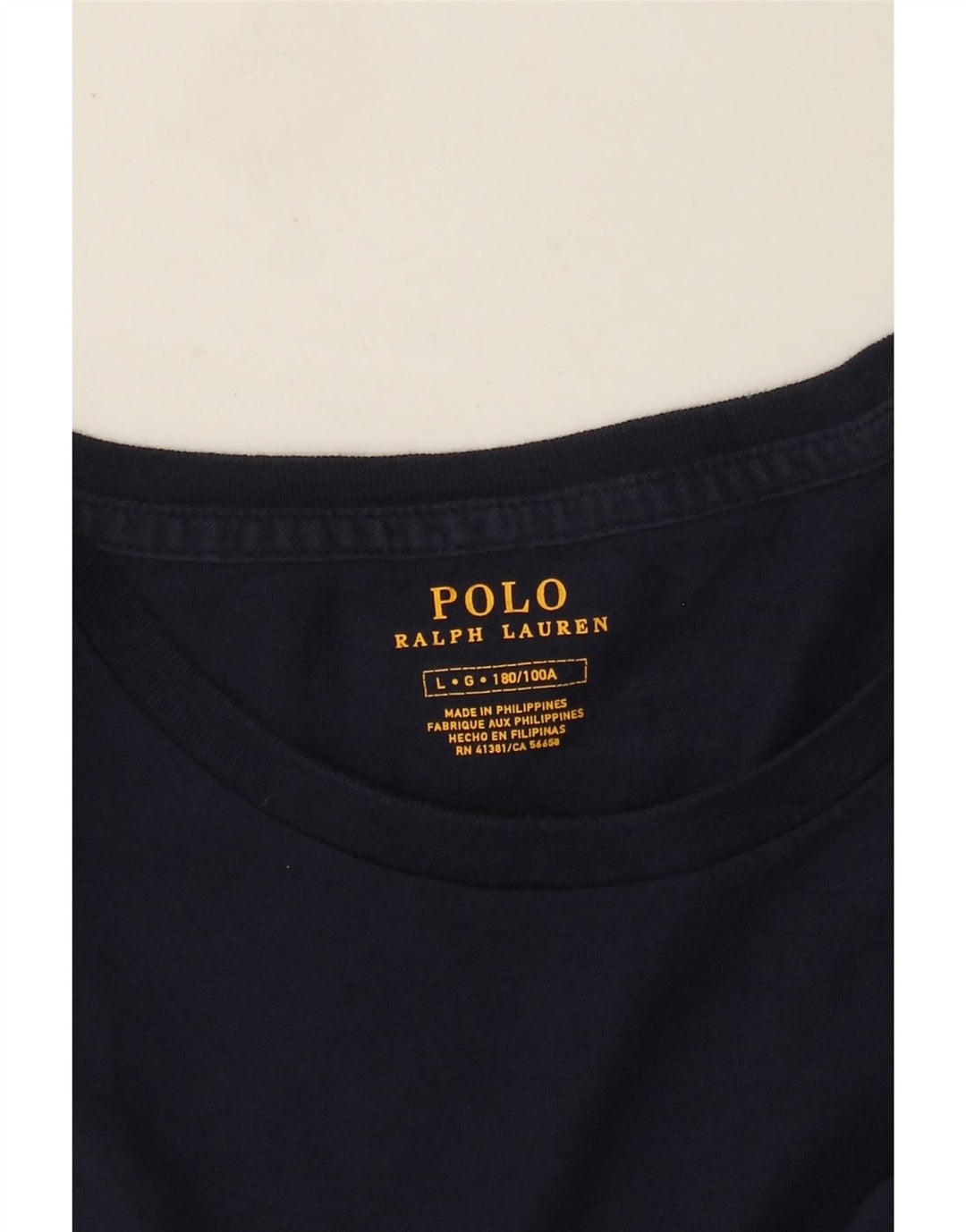 Polo Ralph Lauren Ανδρικό γραφικό τοπ μακρυμάνικο μεγάλο navy μπλε