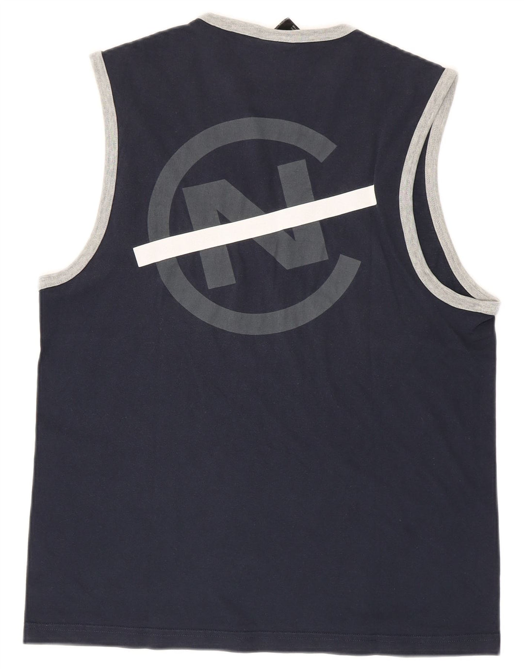 Ανδρικό γραφικό γιλέκο Nautica Μικρό Βαμβακερό Navy Blue