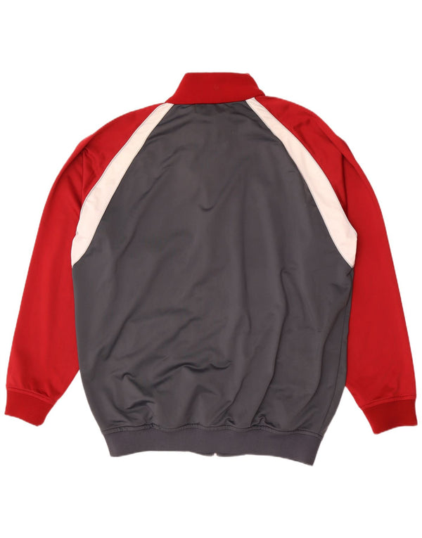 Ανδρική φόρμα Kappa Top Jacket 3XL Grey Colourblock Polyester