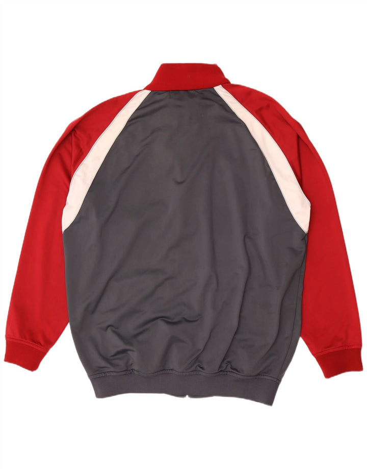 Ανδρική φόρμα Kappa Top Jacket 3XL Grey Colourblock Polyester
