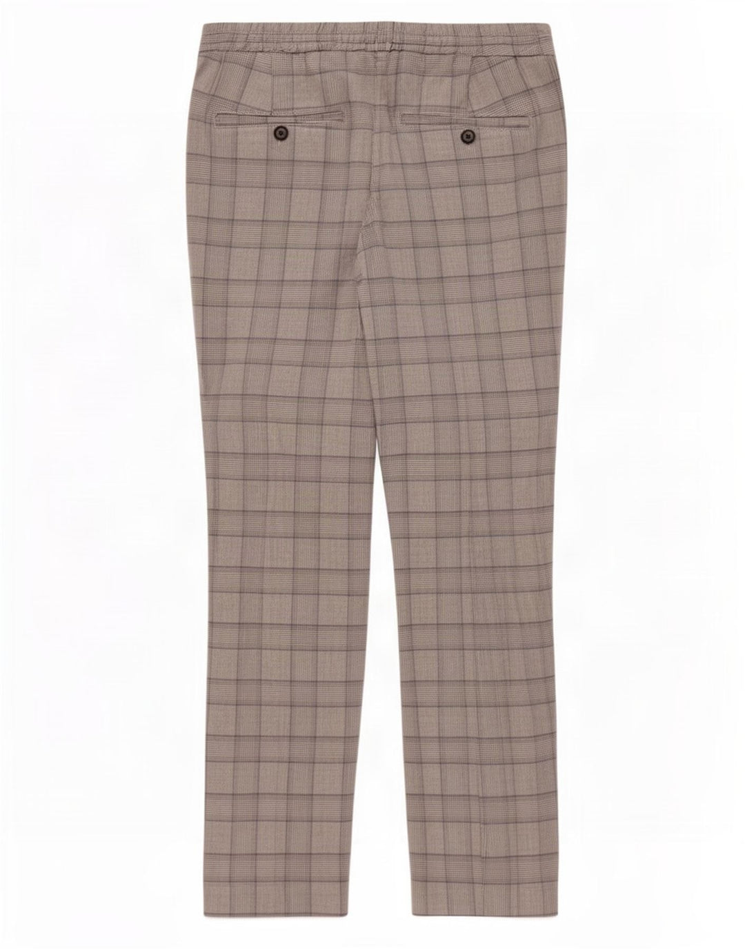 Zara Ανδρικό Slim Chino Παντελόνι Medium W31 L28 Grey Houndstooth