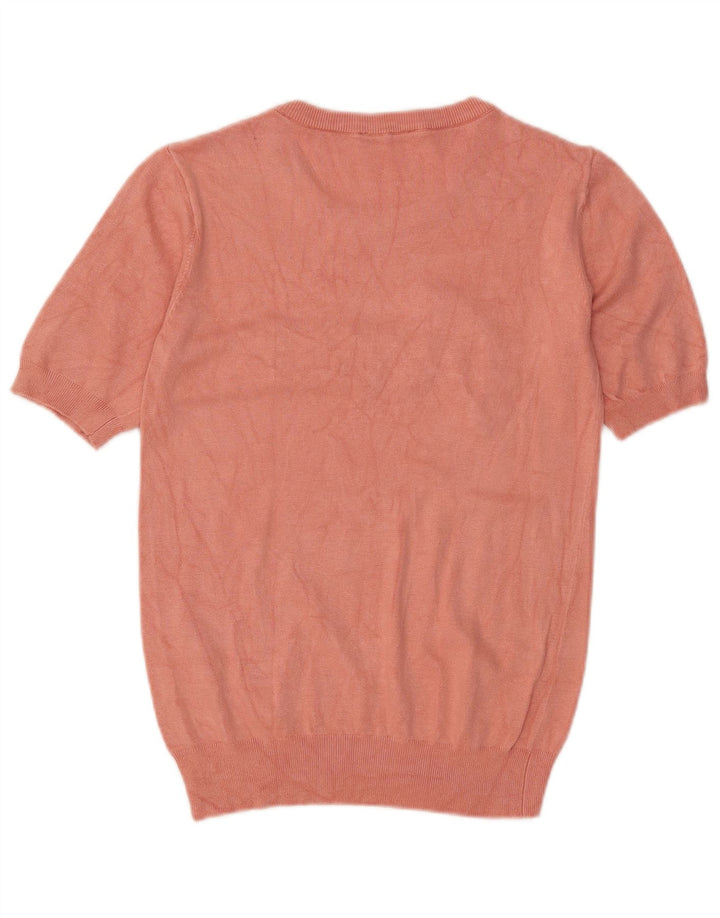 Γυναικείο πουλόβερ Guess Graphic Crew Neck Jumper UK 14 Medium Pink