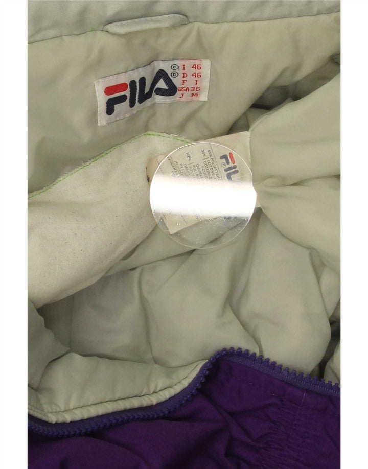 Ανδρική φόρμα σκι Fila IT 46 Small Purple Colourblock Polyester