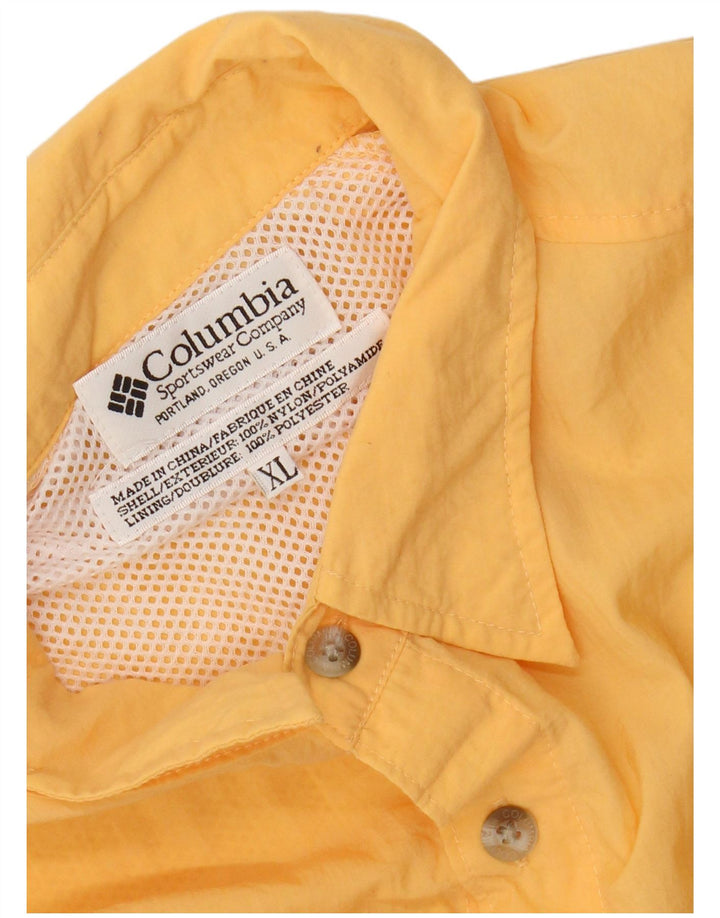 Ανδρικό πουκάμισο Columbia XL Yellow Nylon