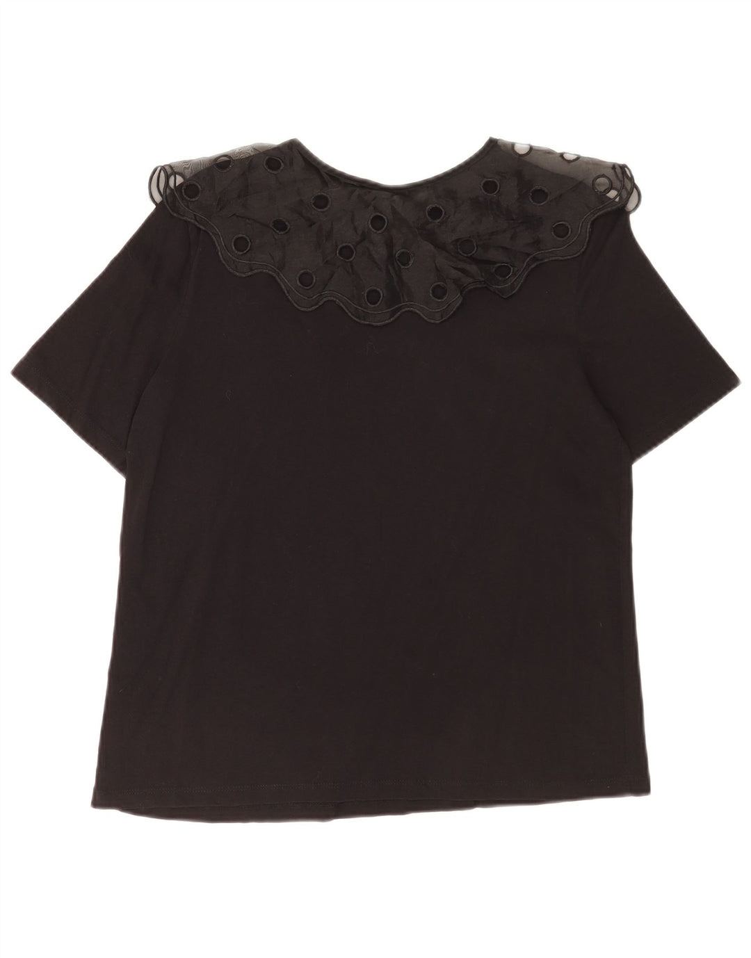 Zara Γυναικεία Μπλούζα Τοπ UK 10 Small Black