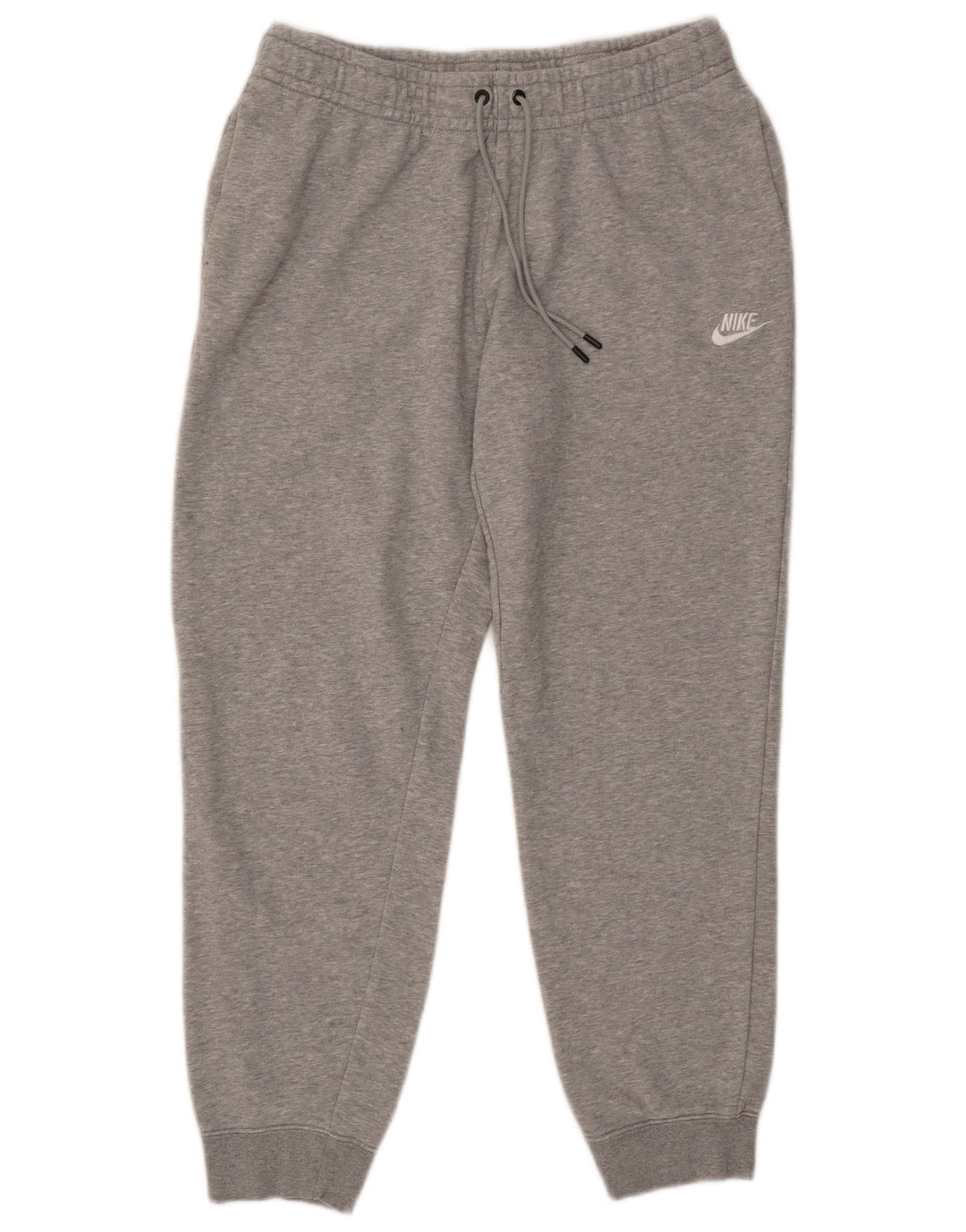 Γυναικεία αθλητική φόρμα NIKE Παντελόνι Joggers UK 14 Βαμβακερό μεσαίο γκρι