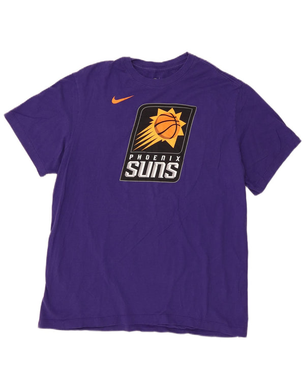 Ανδρικό T-Shirt Nike Phoenix Suns γραφικό τοπ XL μωβ βαμβακερό