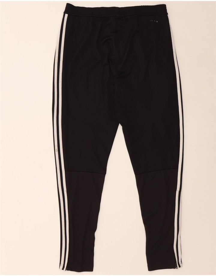 Ανδρική αθλητική φόρμα Adidas, μεσαίο μαύρο πολυεστέρα
