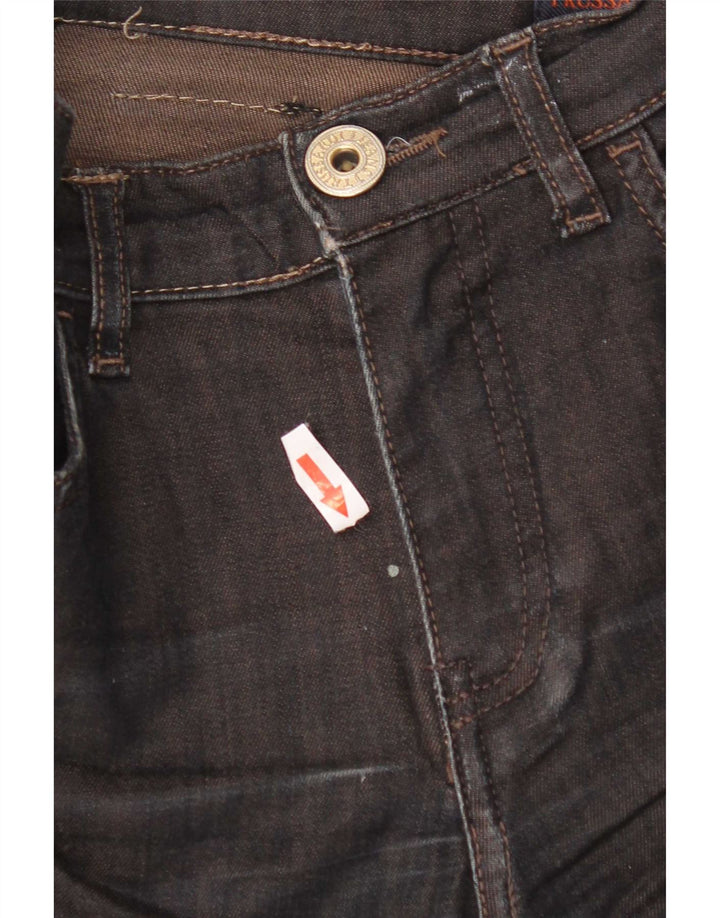 Γυναικείο τζιν Trussardi ίσιο W28 L28 Μαύρο