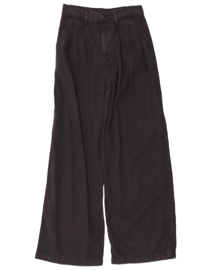 Γυναικείο τζιν Levi's Wide Leg W25 L28 Μαύρο Lyocell