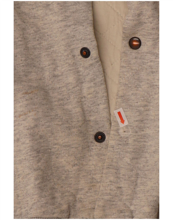 Ανδρικό μπουφάν VINTAGE Graphic Varsity UK 38 Medium Grey Colourblock
