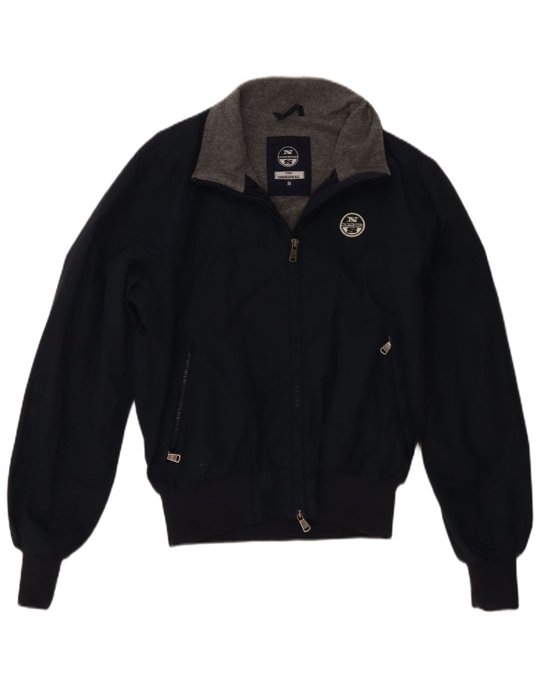 Ανδρικό μπουφάν North Sails Bomber UK 36 Small Navy Blue Polyamide