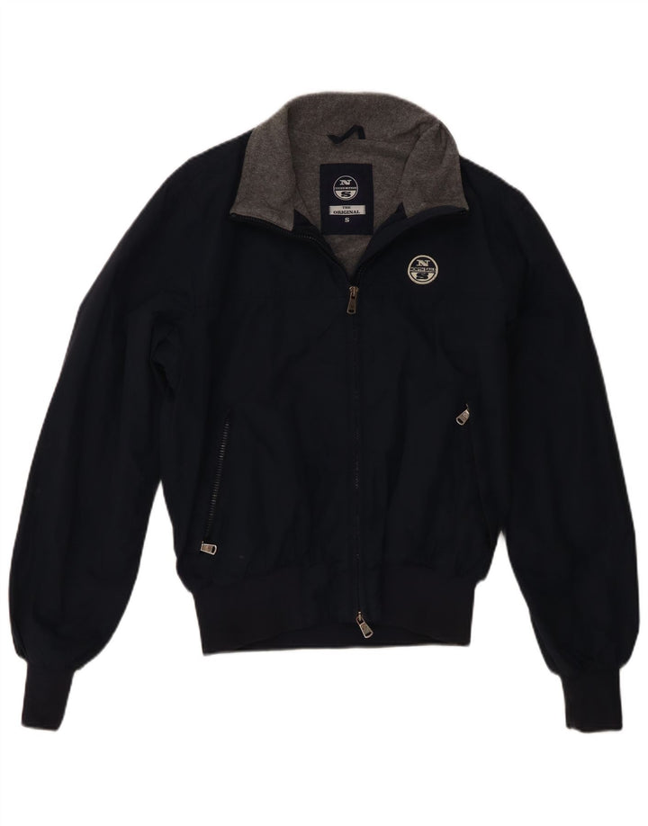 Ανδρικό μπουφάν North Sails Bomber UK 36 Small Navy Blue Polyamide