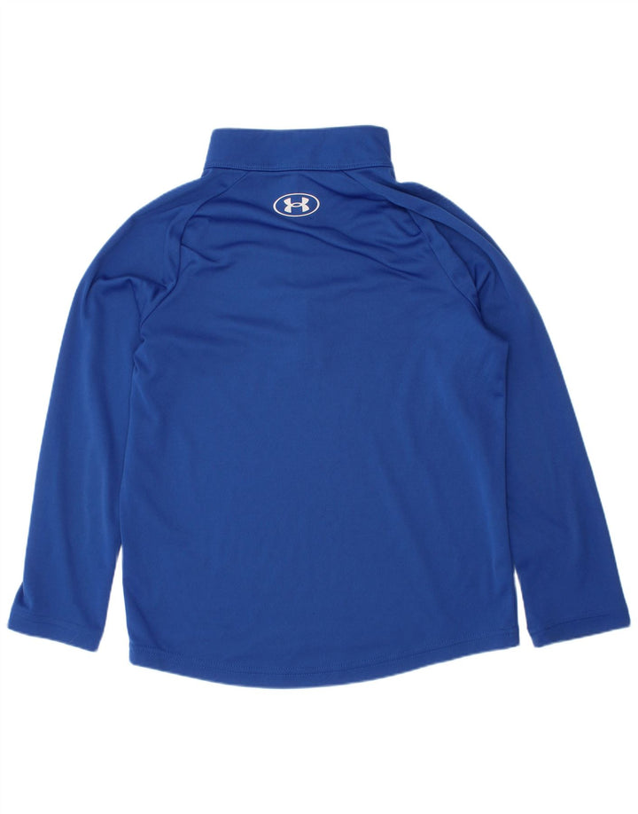 Under Armour Boys φορμάκι πουλόβερ με φερμουάρ 6-7 ετών XS μπλε
