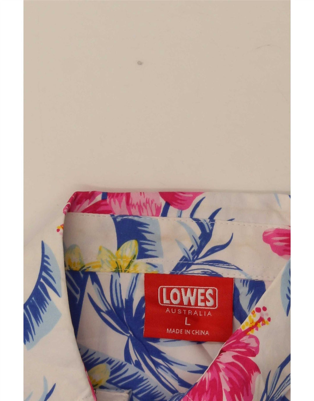 Lowes Ανδρικό Χαβανέζικο κοντομάνικο πουκάμισο μεγάλο πολύχρωμο φλοράλ