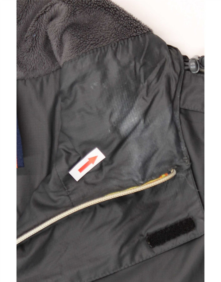 K-Way Ανδρικό μπουφάν Parka με κουκούλα UK 38 Medium Grey Polyamide