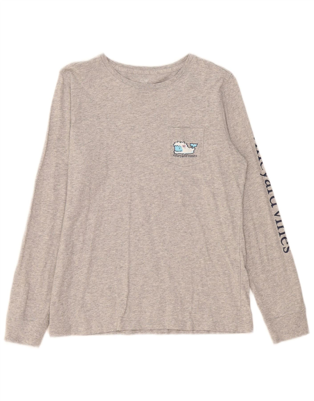 Vineyard Vines Γυναικείο γραφικό μακρυμάνικο UK 10 Small Grey Flecked