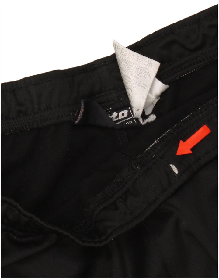 Ανδρική φόρμα Lotto Παντελόνι XL Μαύρο Πολυεστέρα