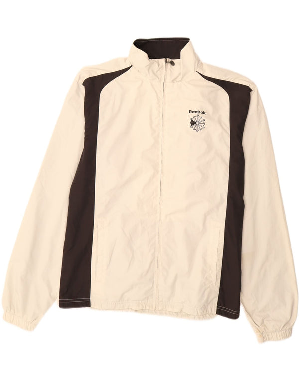 Ανδρική φόρμα Reebok Top Jacket Large Off White Colourblock Polyester