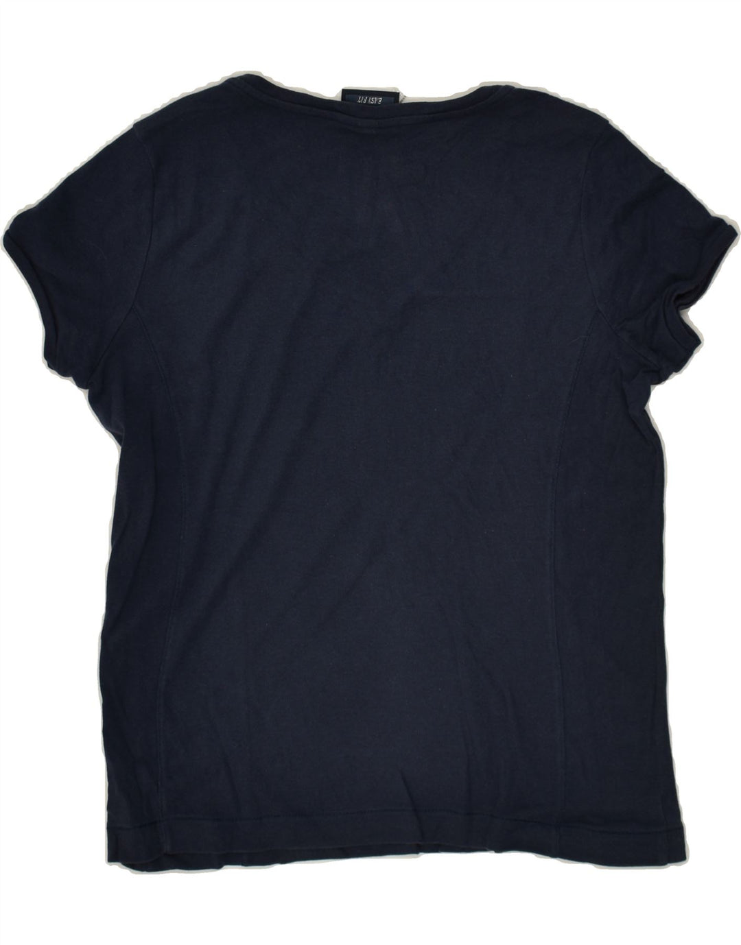 CHAMPION Womens Easy Fit T-Shirt Top UK 14 Medium Navy Blue Vintage Champion and Second-Hand Champion from Messina Hembry 