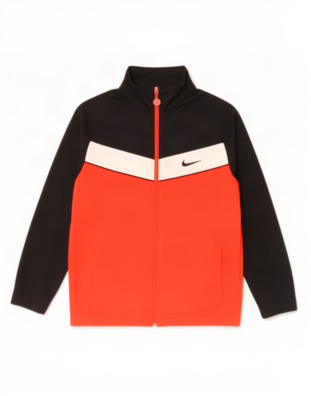 Μπουφάν Nike Boys αθλητική φόρμα 12-13 ετών, μεγάλο μαύρο χρώμα
