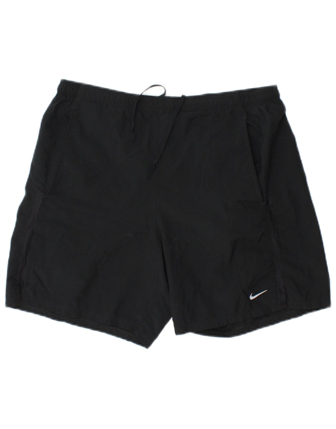Ανδρικό αθλητικό σορτς Nike, μικρό μαύρο πολυεστέρα