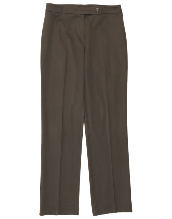 Marella γυναικεία φόρμα 2 κουμπιών UK 10 Small W27 L30 καφέ μαλλί
