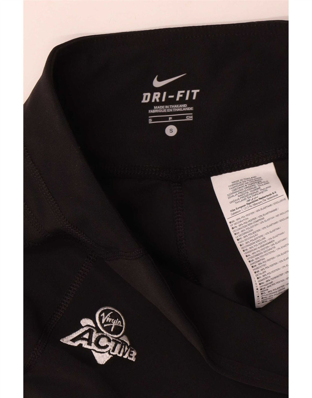 Γυναικεία φόρμα Nike Dri Fit Παντελόνι UK 10 Small Black Polyester
