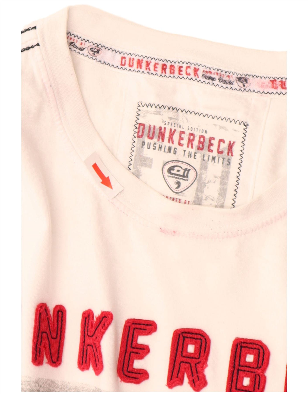 Ανδρικό γραφικό T-Shirt Camp David Top XL Λευκό βαμβακερό