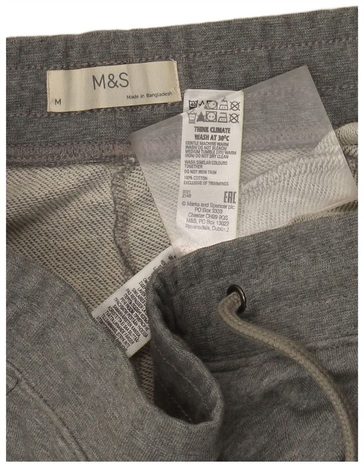 Ανδρική αθλητική φόρμα Marks & Spencer Παντελόνι Joggers Μεσαίο Γκρι βαμβακερό