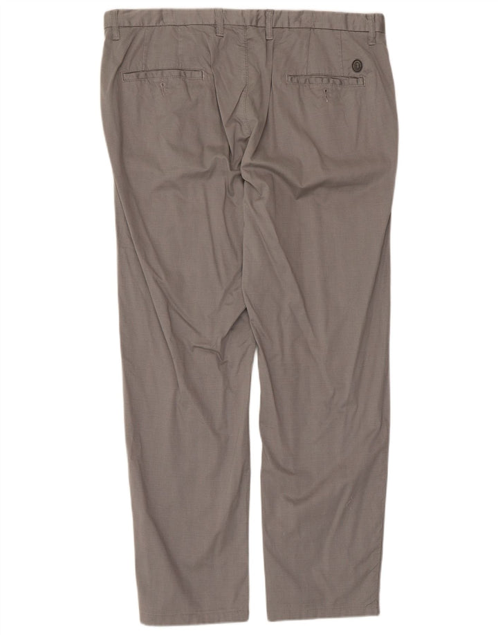 Trussardi Ανδρικό ίσιο παντελόνι Chino IT 52 XL W36 L29 Γκρι