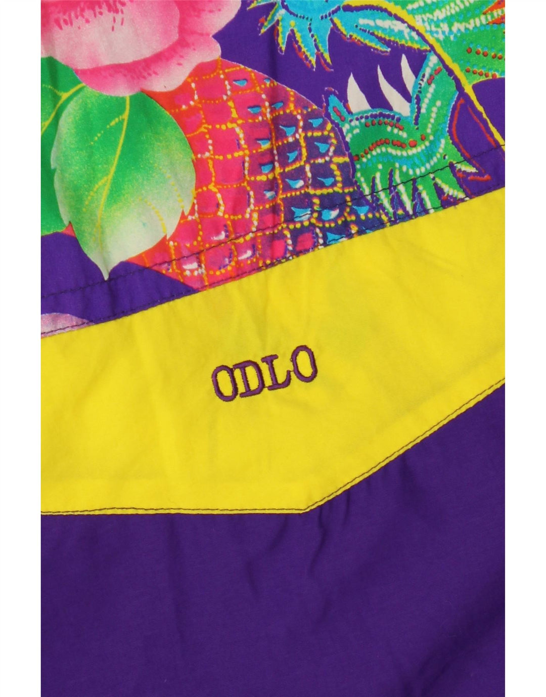 ODLO Γυναικείο τζάκετ Anorak EU 36 Small Purple Floral Polyester