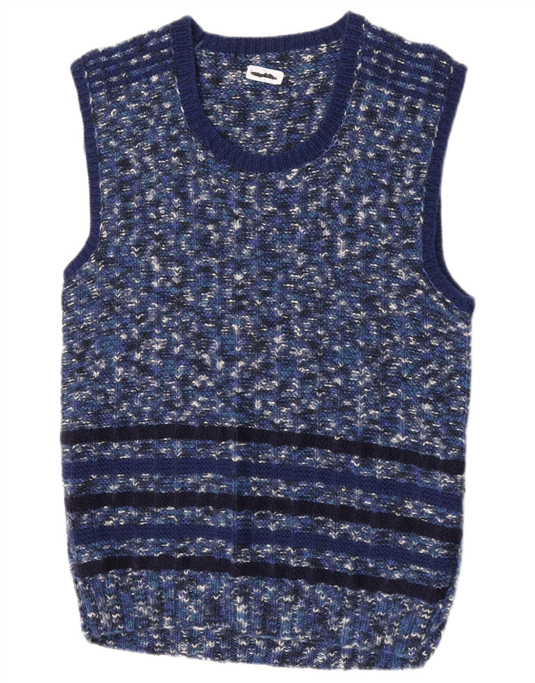 Vintage ανδρικό γιλέκο Tank Top Small Blue Flecked