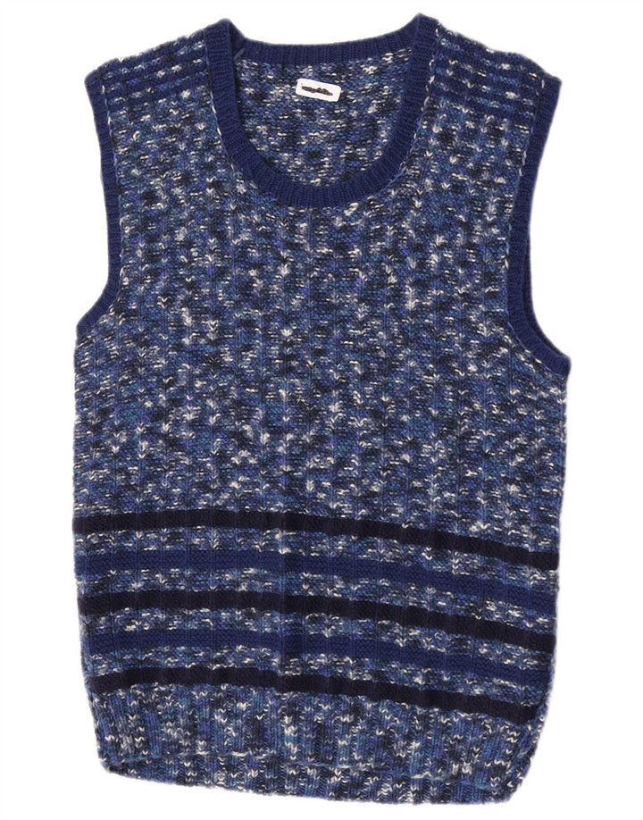 Vintage ανδρικό γιλέκο Tank Top Small Blue Flecked
