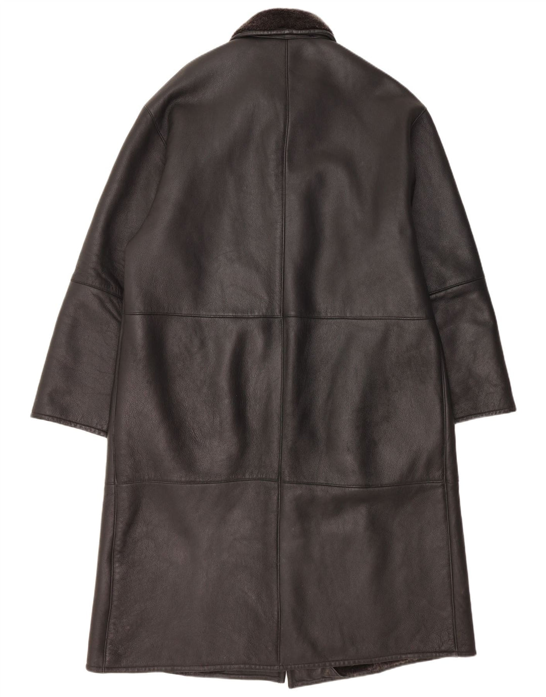 Ανδρικό παλτό Bugatti Shearling EU 56 3XL Μαύρο Δερμάτινο