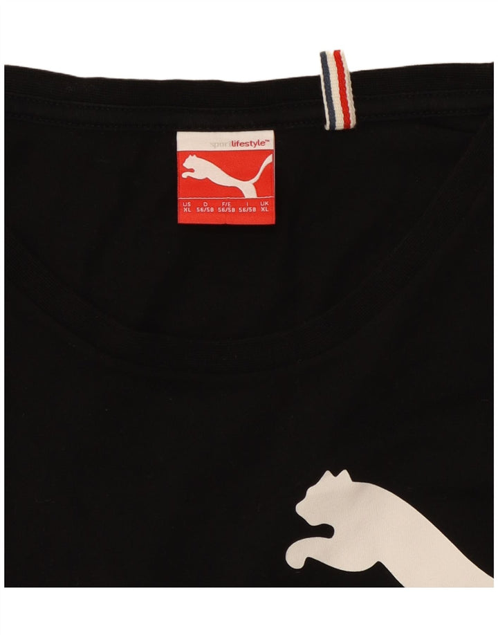 Ανδρικό γραφικό T-Shirt PUMA Top XL Μαύρο