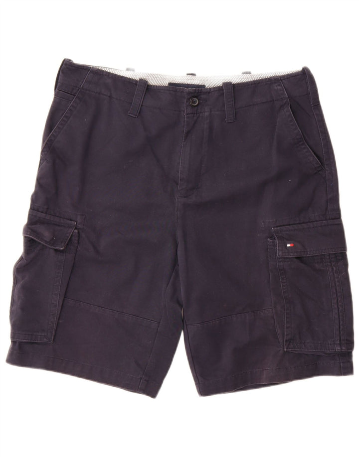 Tommy Hilfiger Ανδρικό σορτς Cargo W34 Μεγάλο Βαμβακερό Navy Blue