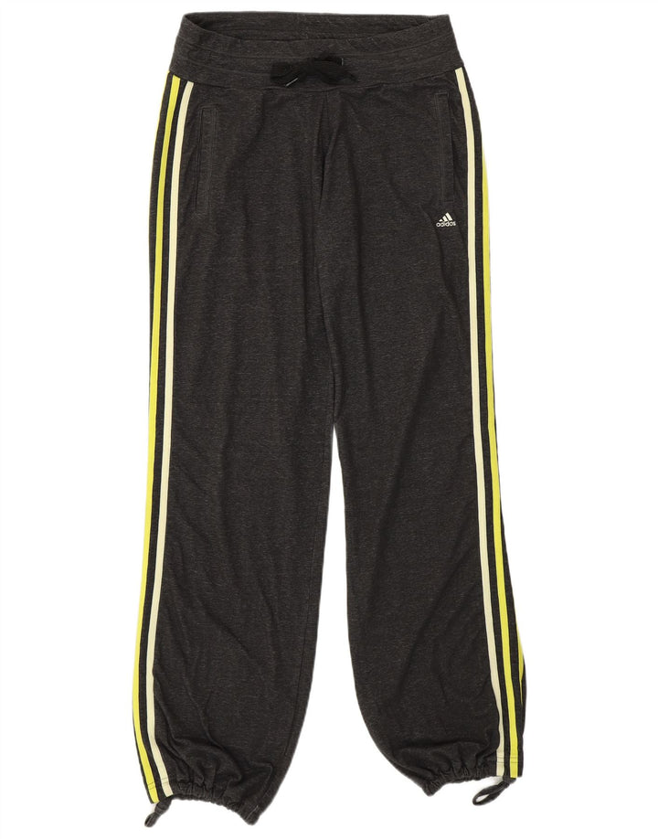 ADIDAS Γυναικείες φόρμες Climalite Παντελόνια Joggers UK 8/10 Small Grey