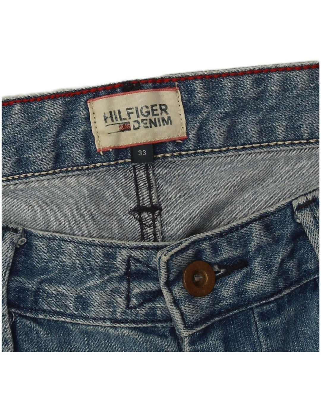Ανδρικό τζιν σορτς Tommy Hilfiger W33 Βαμβακερό μεσαίο μπλε
