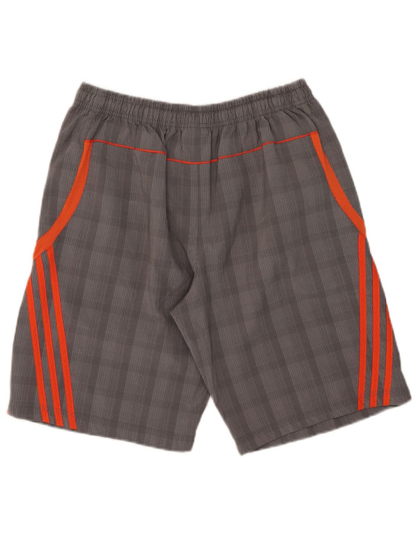 Ανδρικό αθλητικό σορτς Adidas UK 46/48 XL Grey Check